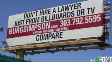 Don't Hire a Lawyer Just From Billboards or TV
